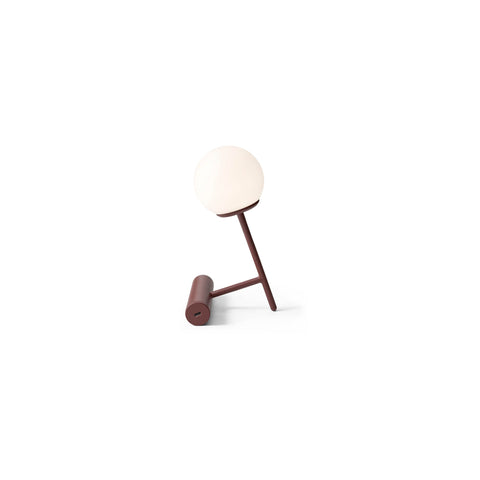 Phare portable table lamp | burned red