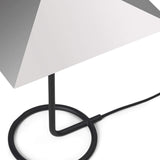 Filo square table lamp | cashmere