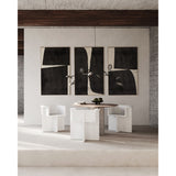 Drop chandelier | bronze