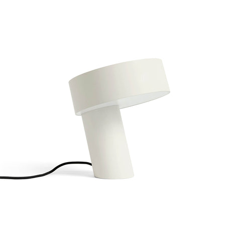 Slant table lamp | white