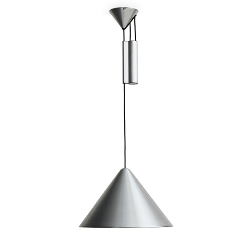 Compass adjustable pendant ⌀43 | brushed aluminium