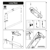 Loop pendant 180 | white