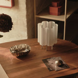 Boe table lamp | silver natural