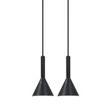 Kelvis 2 pendant | black