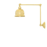 Dale adjustable picture light | polished brass