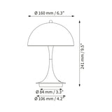 Panthella 160 portable | opaque yellow