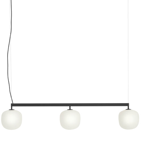 Rime 3 rail lamp | black