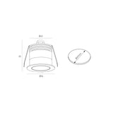 Kyoto ø5 recessed IP65 | white