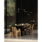 Drop chandelier | bronze