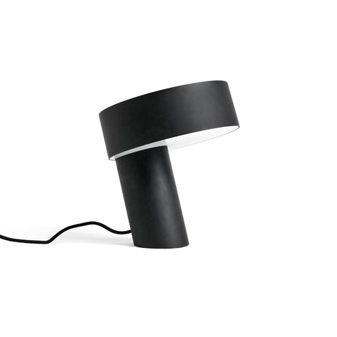 Slant table lamp | black