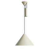 Compass adjustable pendant ⌀43 | brushed aluminium