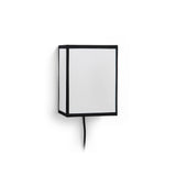 Ava square wall lamp | ecopet white