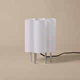 Boe table lamp | silver natural