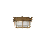 Pasha marine outdoor light IP64 | raw brass