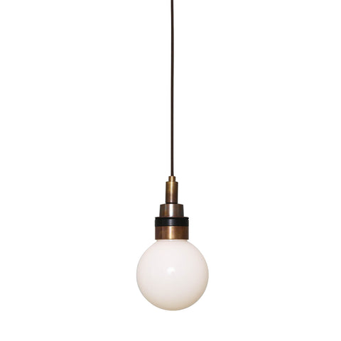 Loch bathroom pendant IP65 | antique brass
