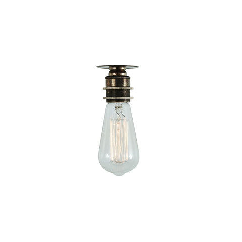 Bangui flush light | antique silver