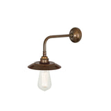 Reznor wall lamp | antique brass