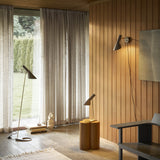 AJ wall lamp | black and brass