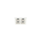 Kura 2x2 recessed IP65 | black