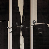 Drop chandelier | bronze