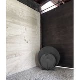 AD floor lamp | oxidized aluminium