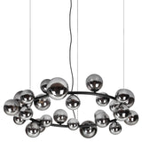 Perlage 25 | satin brass and white