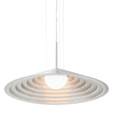 Chancery pendant ⌀75 | brushed aluminium
