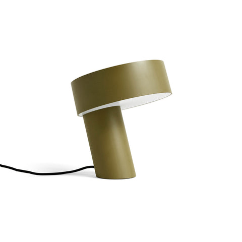 Slant table lamp | khaki green