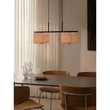 Vivienne dual pendant | black