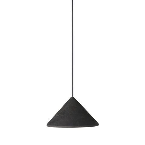 Terra pendant | coffee waste black