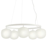 Rime chandelier | white