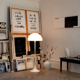 Panthella floor | opal white