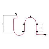 Lunet string light IP44 | mostarda