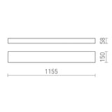 Larisa 115 plafon ceiling | white