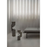 Sitting Man Big floor lamp | dark grey
