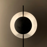 Dawn floor lamp | oxidized aluminium