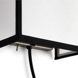 Ava square wall lamp | ecopet white