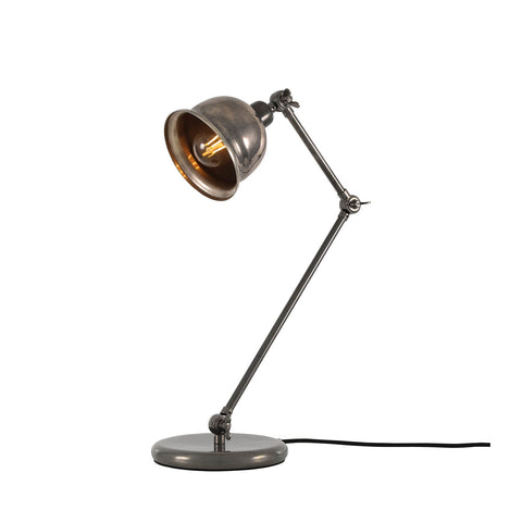 Dale adjustable table lamp | antique silver