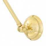 Dale adjustable picture light | polished brass