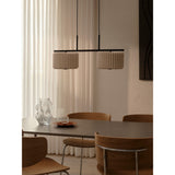 Vivienne dual pendant | black