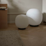 Lantern globe table/floor | white