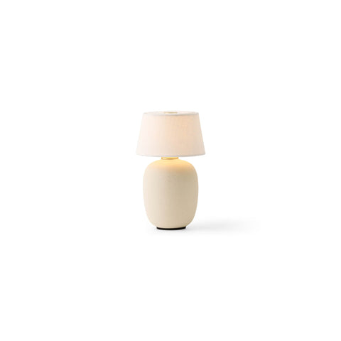 Torso portable table lamp | sand