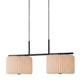 Vivienne dual pendant | black