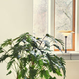 PH 3½-2½ glass table | chrome plated