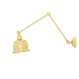 Dale adjustable picture light | polished brass
