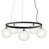 Rime chandelier | white