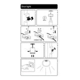 Shot Light trim XS ⌀4 | black