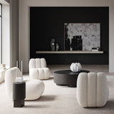 Sitting Man Big floor lamp | dark grey