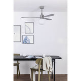 Amelia Ball L ⌀132 with light | matt grey