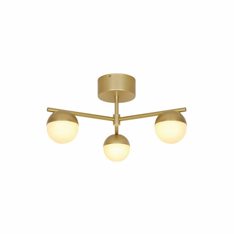 Contina 3 ceiling | brushed brass